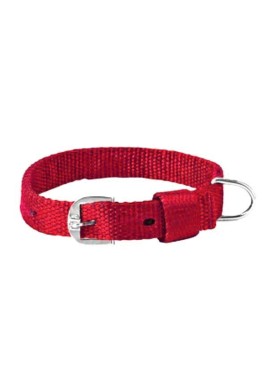 Super Dog Nylon Collar Red 50cm